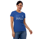 You Are Never Out of the Fight Women's short sleeve t-shirt